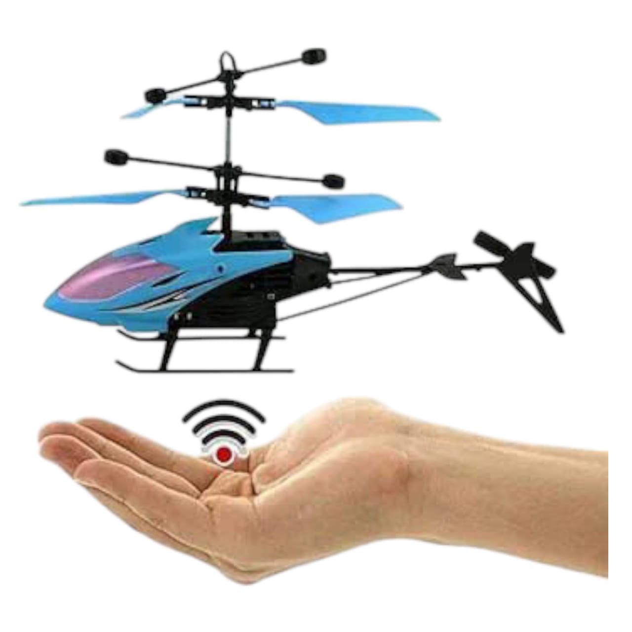 Helicopter – Hand Sensor Controlled, Rechargeable Flying Toy For Children