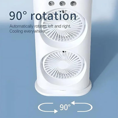 Portable Tower Mist Spray Cooling  Fan + Get Special Gift Free